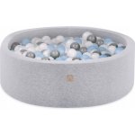Misioo Smart suchý bazén světle šedý 90x30 cm – Zboží Dáma