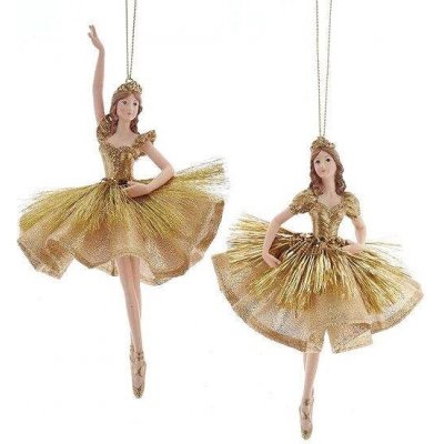 KURT ADLER Ozdoba baletka zlatá – Zboží Dáma