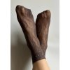 Vzorované silonkové ponožky milano cappuccino