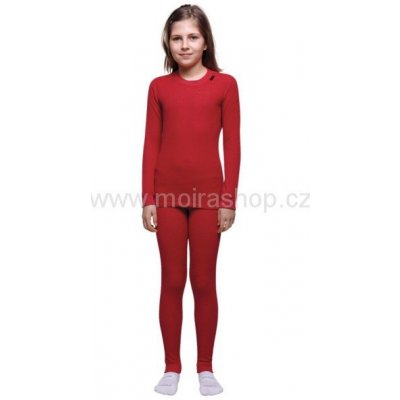 Moira Mono dětské dlouhé nohavice červená