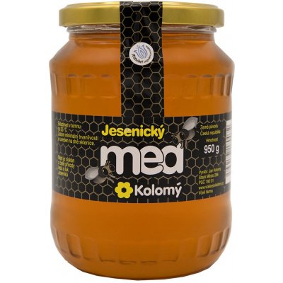 Kolomý Jesenický včelí med květový 950 g – Zboží Dáma