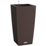 Lechuza Květináč Cubico Cottage 30 mokka 565 x 295 x 295 mm – Hledejceny.cz