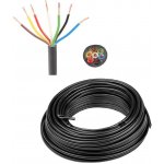 kabeláž kabel 7žilový 6x 0,75 mm + 1 mm - gumový plášť – Sleviste.cz
