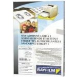 Rayfilm R0555.1123A stříbrné PET laser etikety 210x297mm A4 100 listů – Zboží Mobilmania
