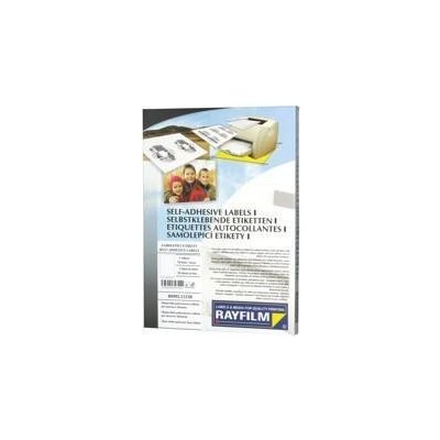 Rayfilm R0555.1123A stříbrné PET laser etikety 210x297mm A4 100 listů – Hledejceny.cz