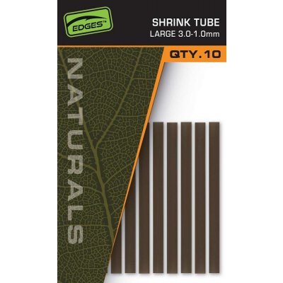 Fox Smršťovací hadička Edge Naturals L 3 - 1 mm 10 ks – Sleviste.cz