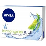 Nivea Lemongrass & Oil tuhé krémové mýdlo 100 g – Hledejceny.cz