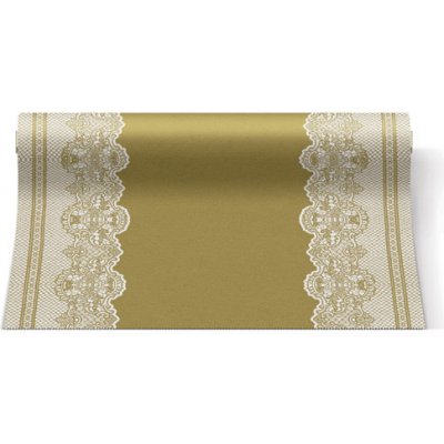 Airlaid Středový pás Royal Lace Gold 40cmx24m