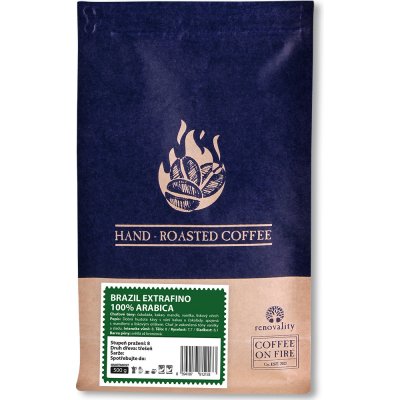 Coffee On Fire Brazil Extrafino 100% Arabica 0,5 kg – Hledejceny.cz