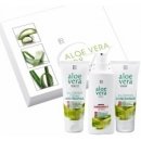 LR health & beauty Aloe Vera Aloe Vera Gelový koncentrát 100 ml + Aloe Vera Ošetřující krém s propolisem 100 ml + Aloe Vera Sprej první pomoci 150 ml dárková sada