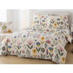 Xpose bavlna povlečení ROZKVETLÁ LOUKA na dvě lůžka 140x200 70x90 – Zboží Mobilmania