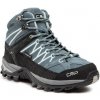 Dámské trekové boty CMP trekingová obuv Rigel Mid Wmn Trekking Shoe Wp 3Q12946 mineral green