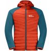 Pánská sportovní bunda Jack Wolfskin Routeburn Pro Hybrid M 1710511-3017oranžový