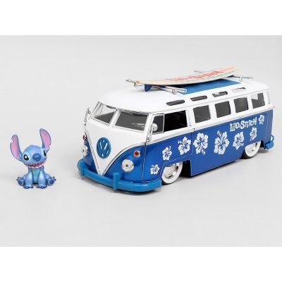 Jada Volkswagen T1 Minibus 1962 s figurkou Stitch Toys 1:24 – Zbozi.Blesk.cz