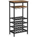 Vasagle Regál na víno COR KWR028B01 – HobbyKompas.cz