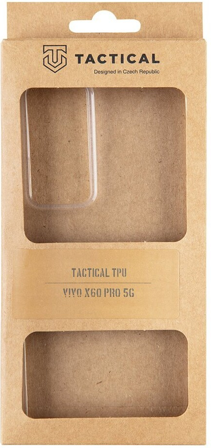 Pouzdro Tactical TPU Vivo X60 Pro 5G čiré