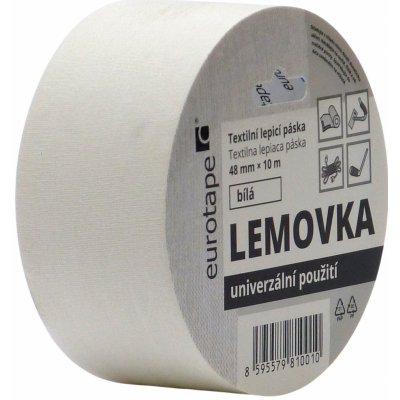 Europack Lemovka lemovací páska na koberce 5 cm x 10 m bílá – Zbozi.Blesk.cz