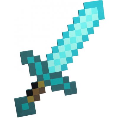 Minecraft meč malý modrý