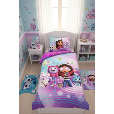 GABBY DOLL HOUSE Povlečení Gábinin kouzelný domeček – Sleviste.cz