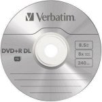 Verbatim DVD+R 8,5GB 8x, jewel, 1ks (43540) – Zboží Živě