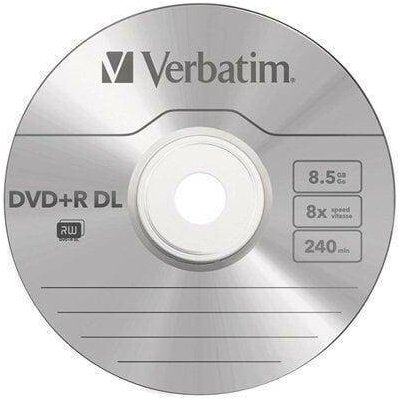 Verbatim DVD+R 8,5GB 8x, jewel, 1ks (43540) – Zboží Živě