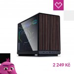 Lian Li A3-mATX Black (Wooden Front + Glass) G99.A3X-WDG.00 – Sleviste.cz