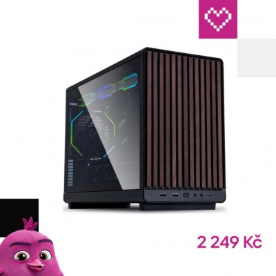 Lian Li A3-mATX Black (Wooden Front + Glass) G99.A3X-WDG.00 – Sleviste.cz