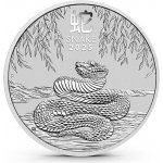 Perth Mint Stříbrná mince Rok Hada Lunar III 2025 1/2 oz – Hledejceny.cz