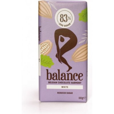 Balance Čokoláda bílá s vanilkou bez přidaného cukru DIA 100 g – Hledejceny.cz