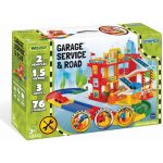 Wader Garáž servis 3 patra dráha 1,5m 2 auta plast v krabici 59x40x15 cm – Zboží Dáma