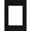 Klasický fotorámeček HAMA pasparta 13x18cm pro fotografii 9x13cm, černá, šikmý bílý řez