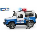 Bruder 2595 Land Rover Defender Policie s policistou