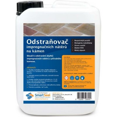 Smartseal Odstraňovač impregnačních nátěrů na kámen, 5l – Sleviste.cz