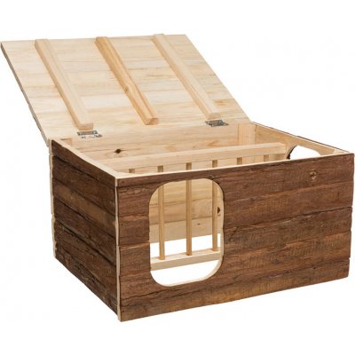 Trixie Natural Living Domek HILKE s jesličkami 40 x 23 x 32 cm – Zboží Mobilmania