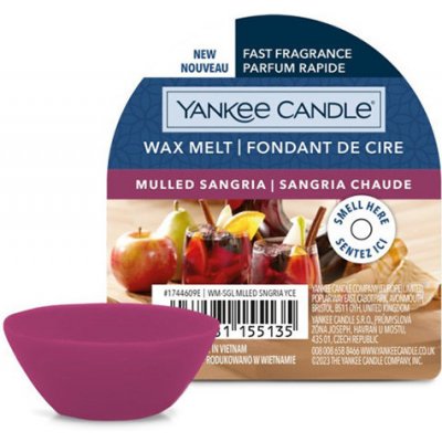 Yankee Candle vonný vosk do aromalampy Mullled Sangria Svařená sangrie 22 g – Zboží Dáma