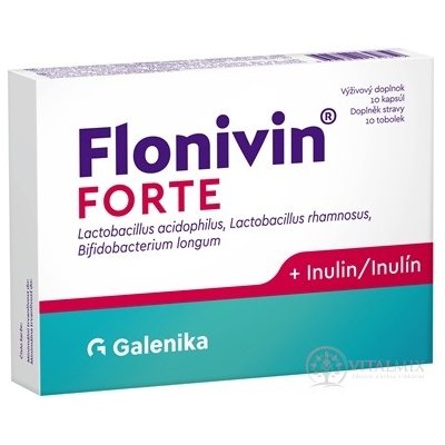 Galenika Flonivin Forte + Inulin 10 tablet – Hledejceny.cz