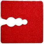 Podložka vymezovací pod profil tloušťka 3 mm ČERVENÁ pro zateplení fasád, montážní, plastová – Sleviste.cz