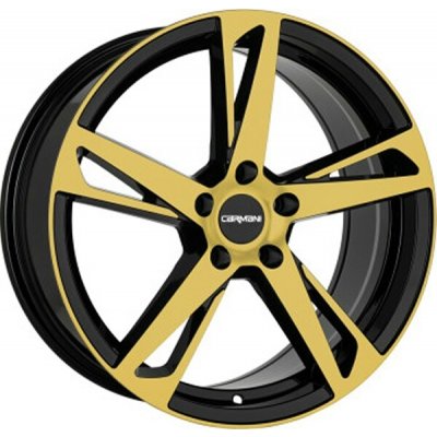 CARMANI 16 6,5x16 5x100 ET38 gold polished – Sleviste.cz