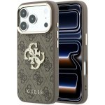 Guess 4G & Big Strass Logo pro iPhone 18 Pro Max / iPhone 17 Pro Max hnědý – Hledejceny.cz