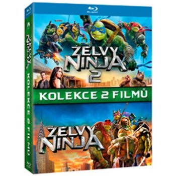 Želvy Ninja 1 a 2 BD