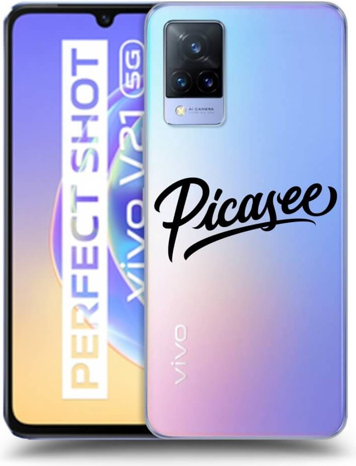 Pouzdro Picasee silikonové Vivo V21 5G čiré