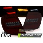 Zadní světla Mercedes Benz W204 C-Klasse combi 2007-2010 - červená/kouřová LED BAR – Hledejceny.cz