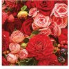 Ubrousky TaT ubrousky Red Bouquet 33x33cm