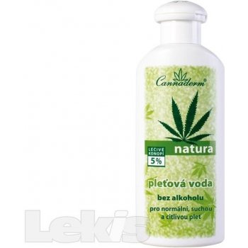 Cannaderm Natura pleťová voda suchá pleť 200 ml