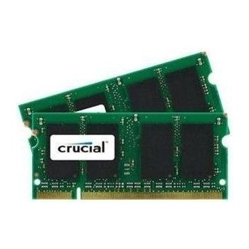 Crucial SODIMM DDR2 4GB KIT 800MHz CL6 CT2KIT25664AC800