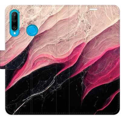 Pouzdro iSaprio flip BlackPink Marble Huawei P30 Lite – Hledejceny.cz