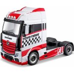 Bburago MB Actros Gigaspace červená bílá 1:43 – Zboží Mobilmania