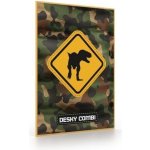 oxybag Desky na abecedu i číslice T rex – Zboží Mobilmania