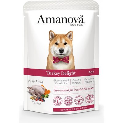 Amanova Dog Turkey GF 100 g – Sleviste.cz
