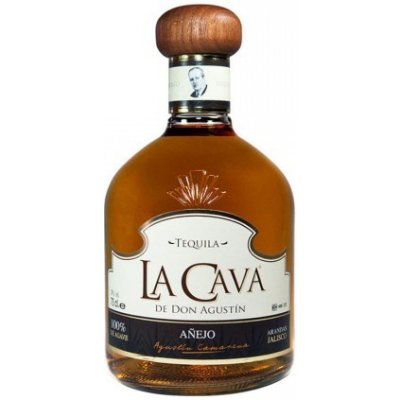 Don Augustin Tequila La Cava De Aňejo 38% 0,7 l (holá láhev) – Zboží Mobilmania